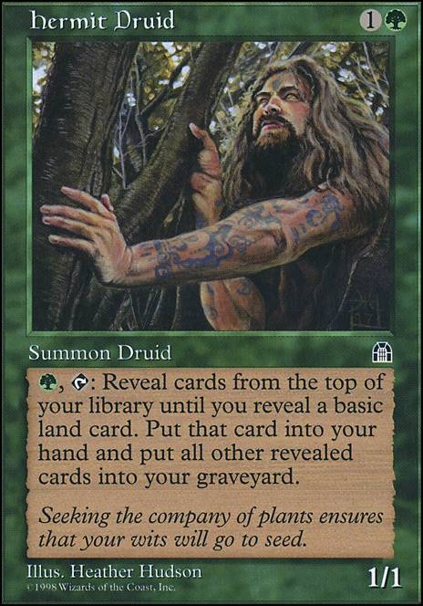 Hermit Druid feature for Four Color Hermit-Oracle Midrange