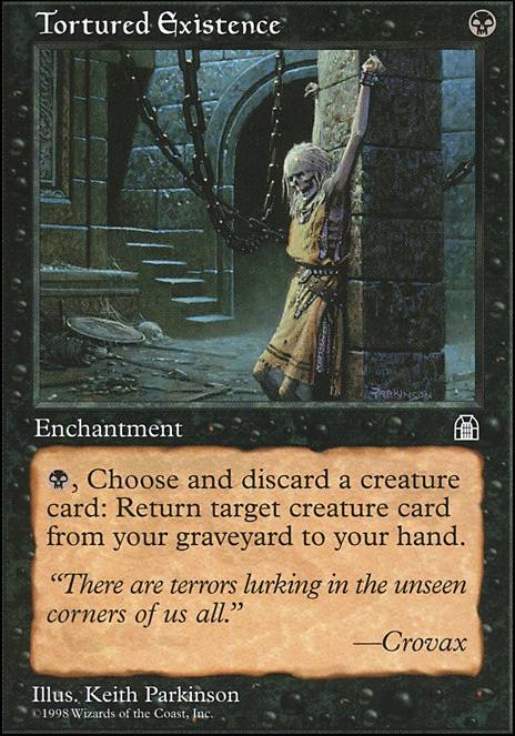 Tortured Existence feature for Golgari Tortured Existance