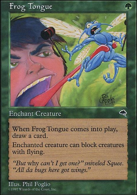 Featured card: Frog Tongue