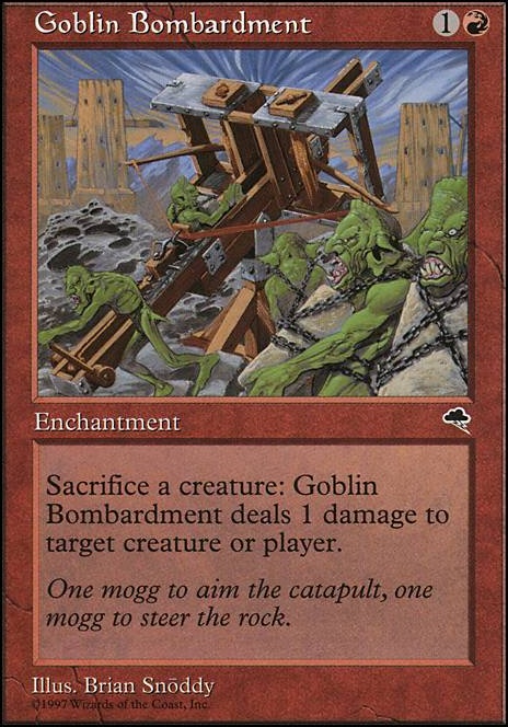 Goblin Bombardment feature for Goblin Deck Wins