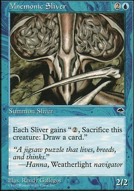 Featured card: Mnemonic Sliver