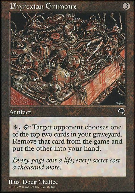 Phyrexian Grimoire feature for Metal Madness