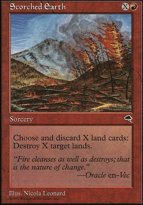 Scorched Earth feature for Omnath Landfall Takeover