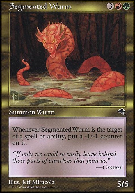 Featured card: Segmented Wurm