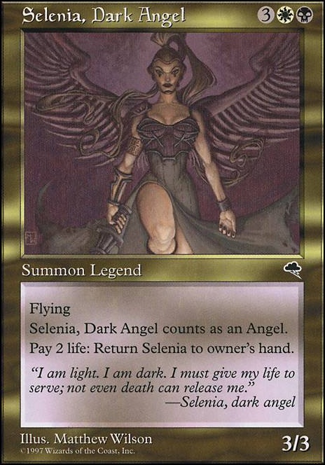 Selenia, Dark Angel feature for Paying With 'Your' Life (Selenia)