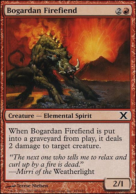 Bogardan Firefiend Bogardan Firefiend