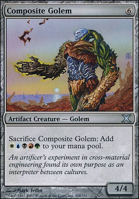Commander: Composite Golem