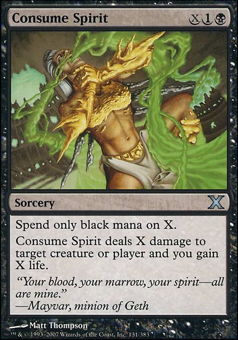 Featured card: Consume Spirit