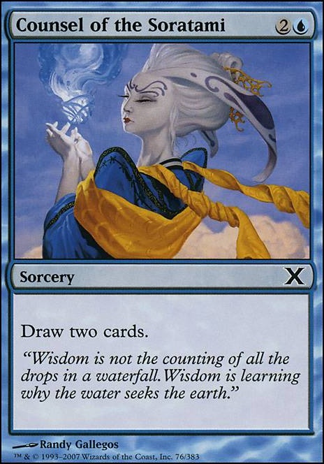 Featured card: Counsel of the Soratami