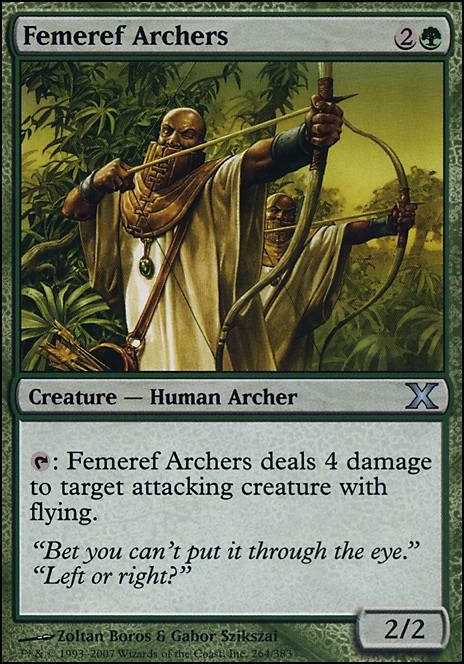 Featured card: Femeref Archers
