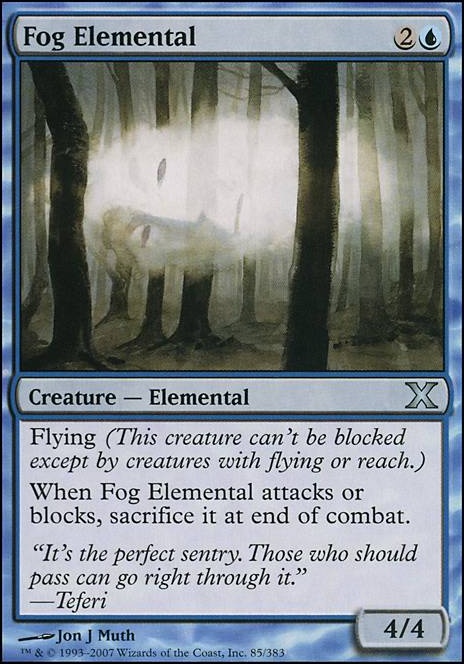 Featured card: Fog Elemental