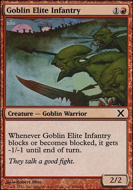 Featured card: Goblin Elite Infantry