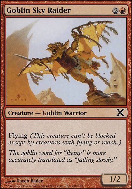 Featured card: Goblin Sky Raider