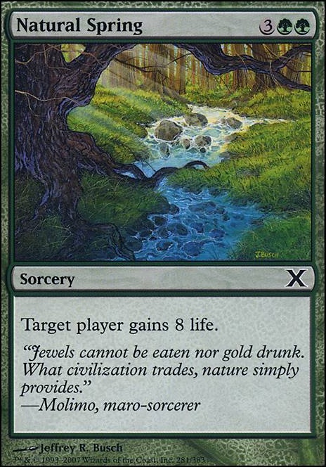Featured card: Natural Spring