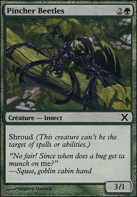 Featured card: Pincher Beetles