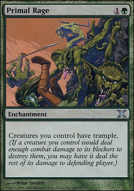 Featured card: Primal Rage