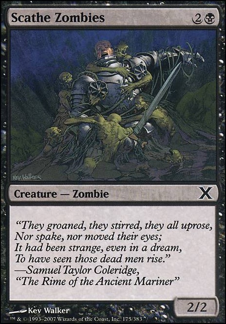 Featured card: Scathe Zombies