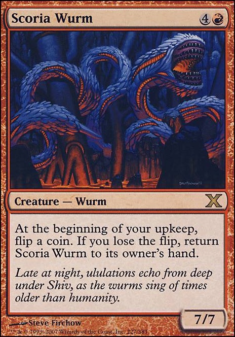 Featured card: Scoria Wurm