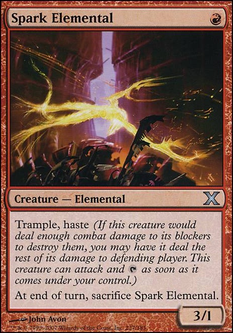 Featured card: Spark Elemental