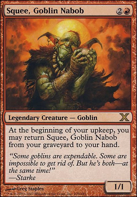 Featured card: Squee, Goblin Nabob