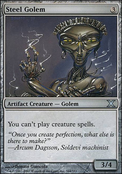 Featured card: Steel Golem