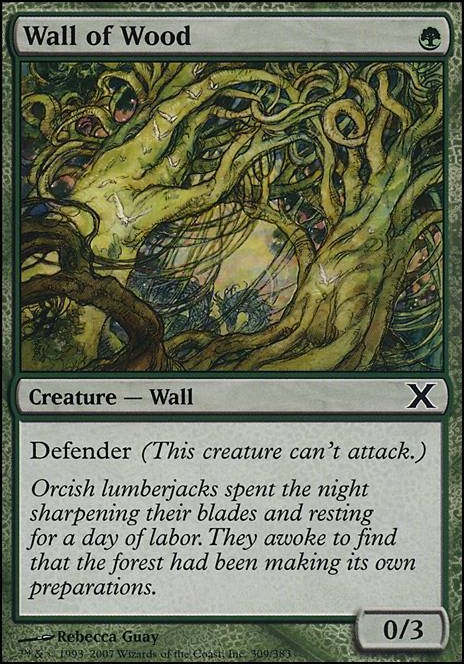 Featured card: Wall of Wood