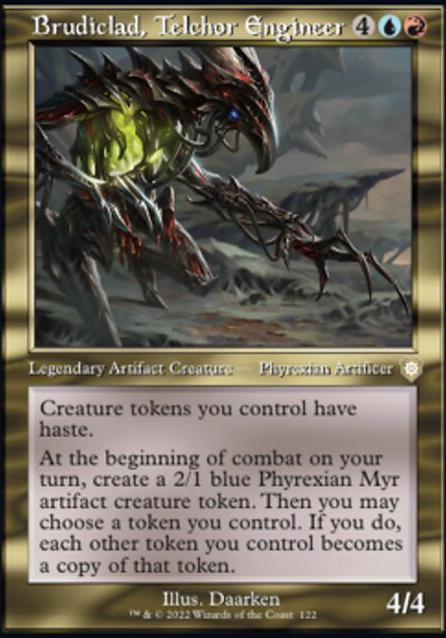 Brudiclad, Telchor Engineer feature for Combo Goblins with counterspells? Say it aint so!