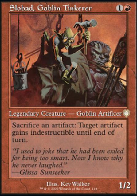 Featured card: Slobad, Goblin Tinkerer