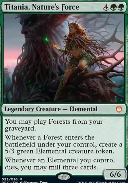 Featured card: Titania, Nature's Force