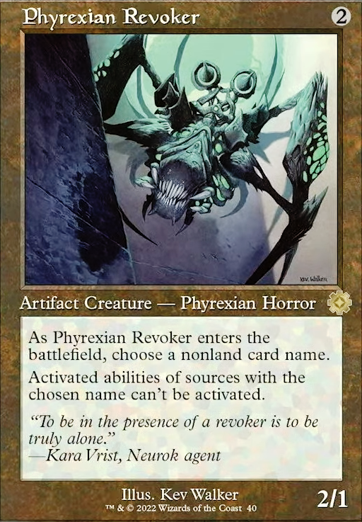Featured card: Phyrexian Revoker