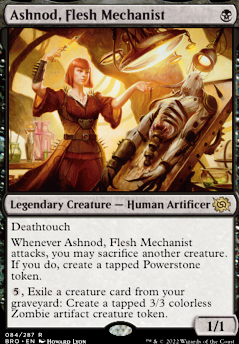 Featured card: Ashnod, Flesh Mechanist