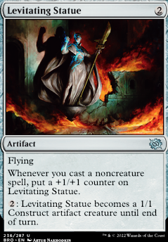 Levitating Statue feature for No Creatures or Planeswalkers - Not Mill or Poison
