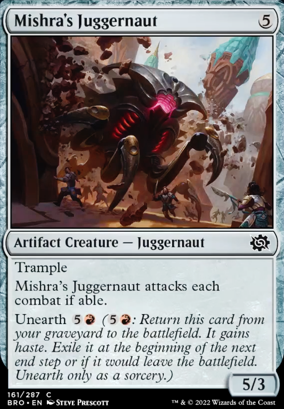 Featured card: Mishra's Juggernaut