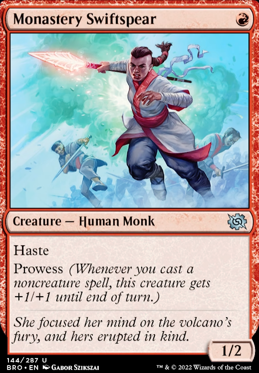 Monastery Swiftspear feature for [[Primer]] Izzet a New Frontier?