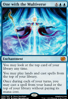 One with the Multiverse feature for Saheeli and Friends, Eldrazi/Artifacts