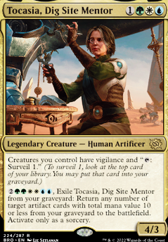 Featured card: Tocasia, Dig Site Mentor