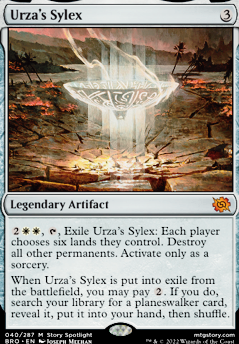 Urza's Sylex feature for Weapons of Mass Production