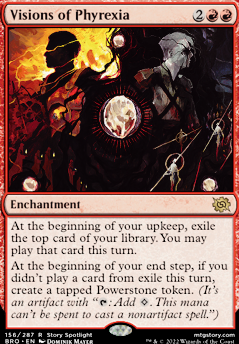 Visions of Phyrexia feature for Mishra's Phyrexia