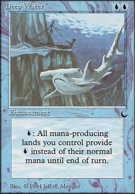 Deep Water feature for List of Real Life Magic Cards