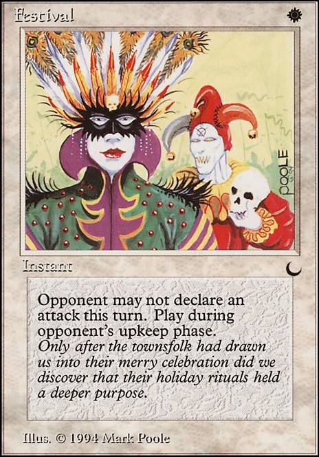 Featured card: Festival