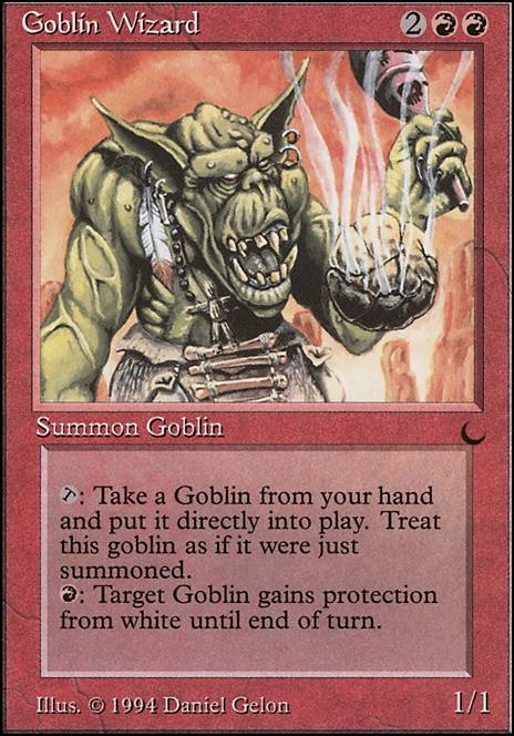 Featured card: Goblin Wizard