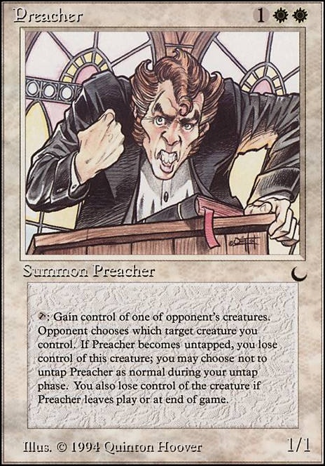 Featured card: Preacher