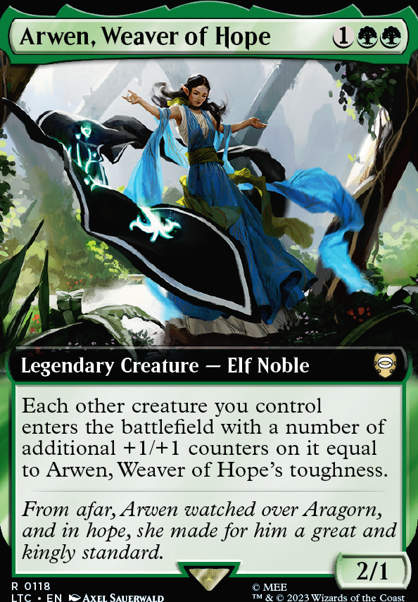 Commander: Arwen, Weaver of Hope