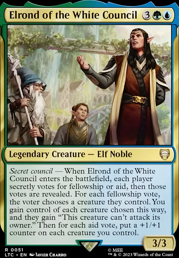 Featured card: Elrond of the White Council