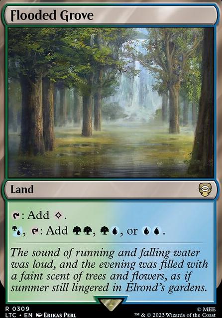 Flooded Grove feature for Galadriel precon edit into elf tribal