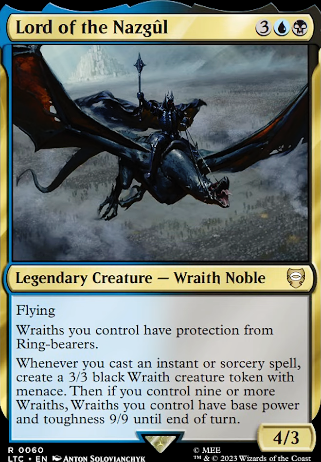 Lord of the Nazgul feature for So basically dimir Talrand
