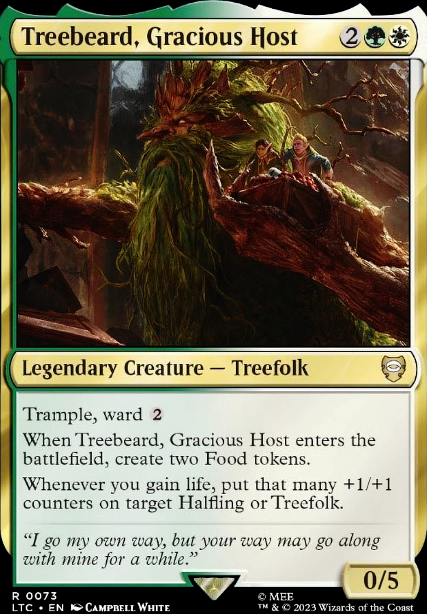 Commander: Treebeard, Gracious Host