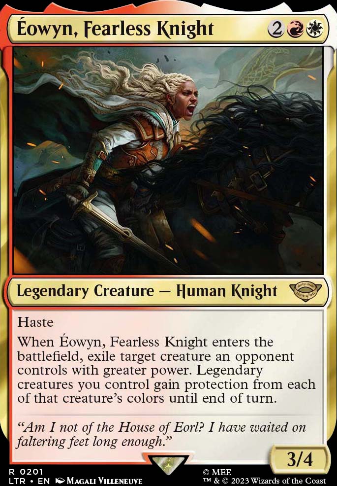 Eowyn, Fearless Knight feature for The Free Peoples of Middle-Earth