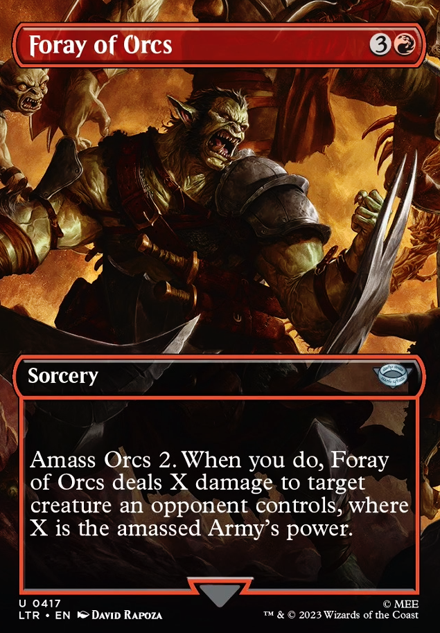 Featured card: Foray of Orcs