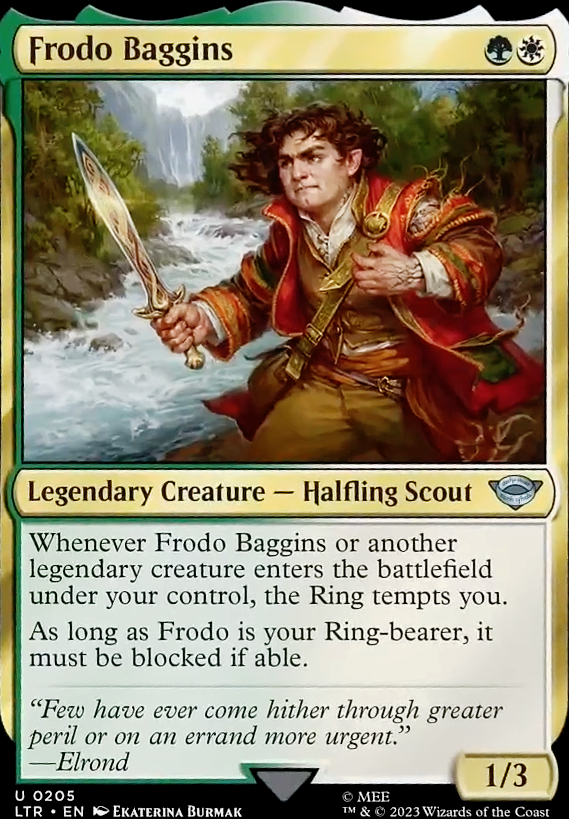 Featured card: Frodo Baggins